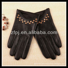 New Style Ladies Tragende Custome gemacht Leder Handschuhe